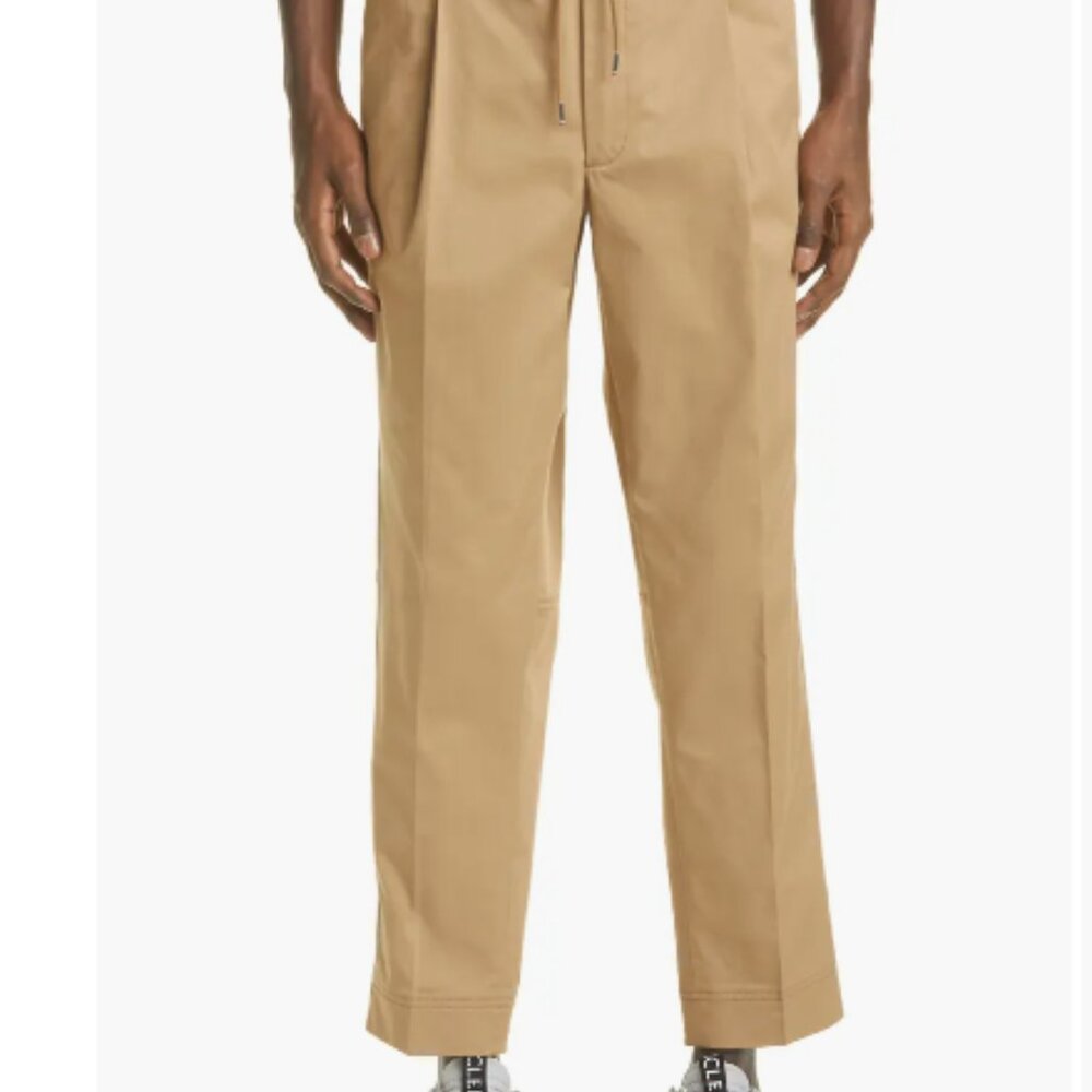 Moncler Men's Side Stripe Stretch Cotton Track Pants